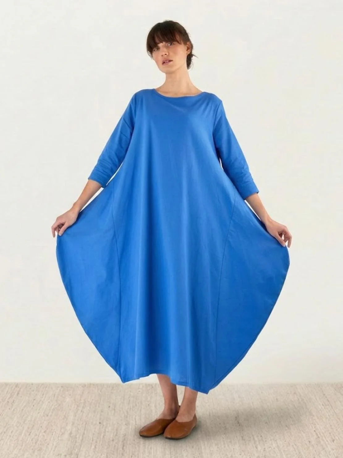 Serena | Women's Oversized Boho Maxi Dress with 3/4 Sleeves - Image 8