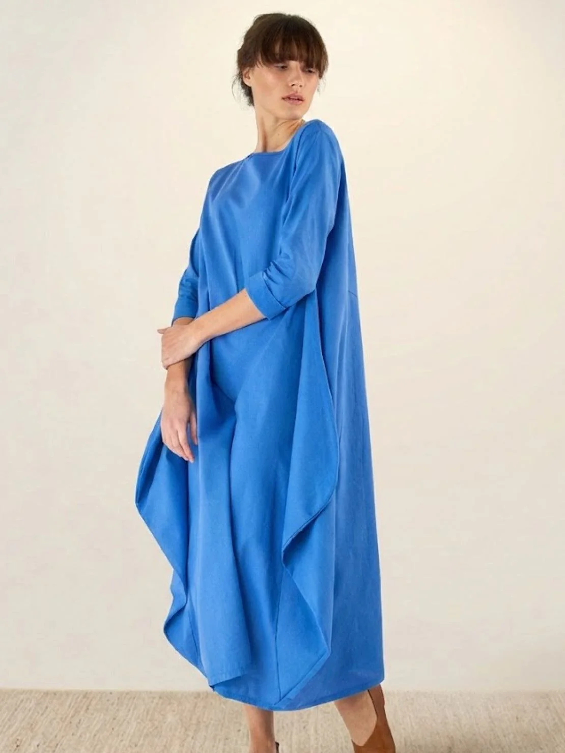 Serena | Women's Oversized Boho Maxi Dress with 3/4 Sleeves - Image 9