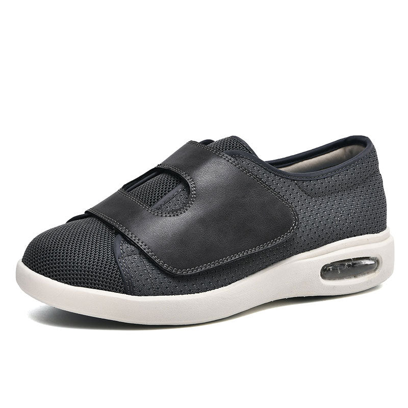 Stride | Women's Wide Fit Velcro Slip-On Walking Sneakers - Image 2