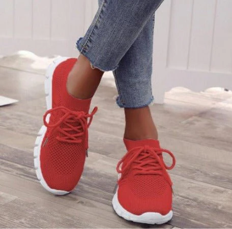 Sunny | Women's Casual Lace-Up Lightweight Sneakers Running Shoes - Image 2