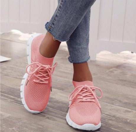 Sunny | Women's Casual Lace-Up Lightweight Sneakers Running Shoes - Image 3