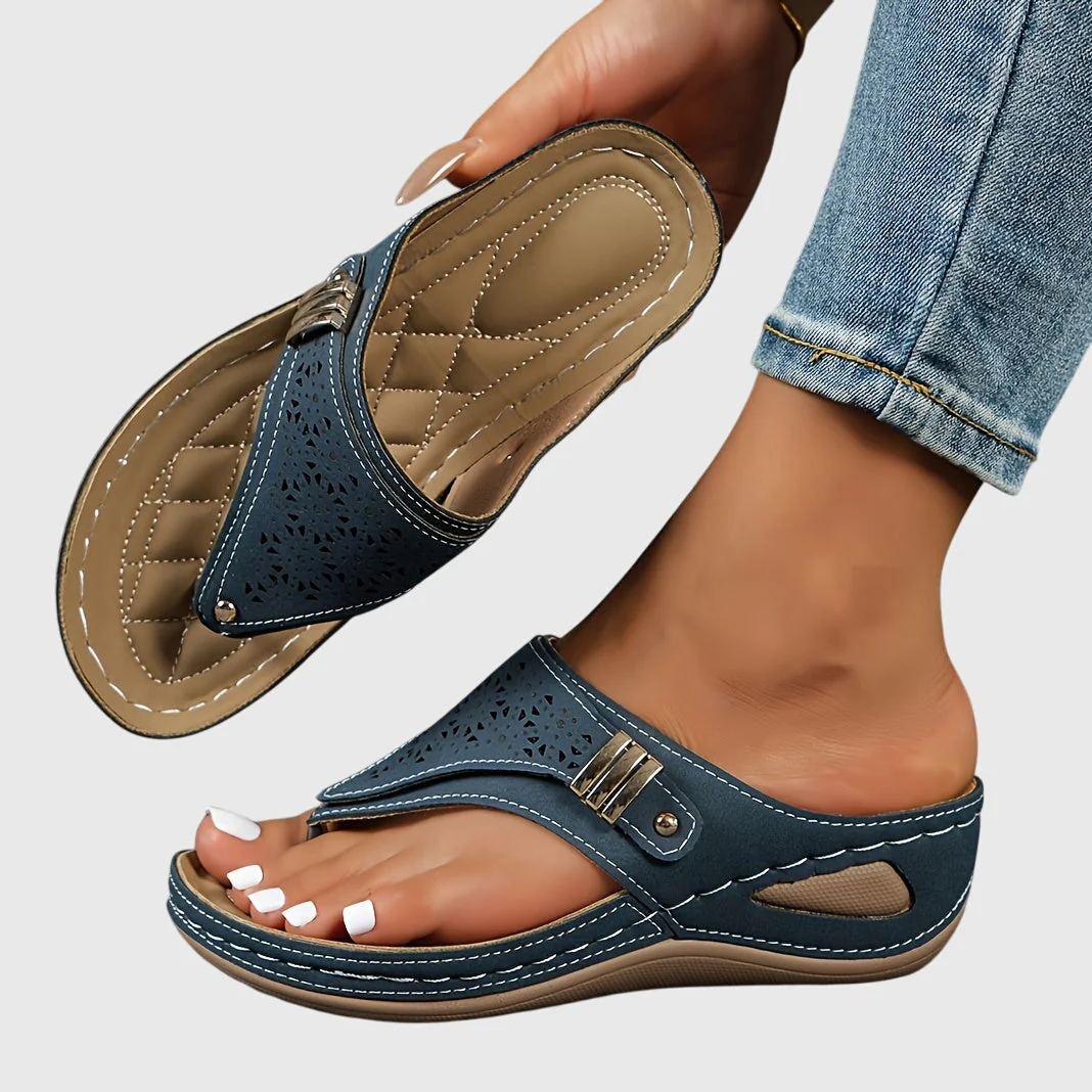 Theodoros | Women's Platform Ankle Strap Sandals - Image 6