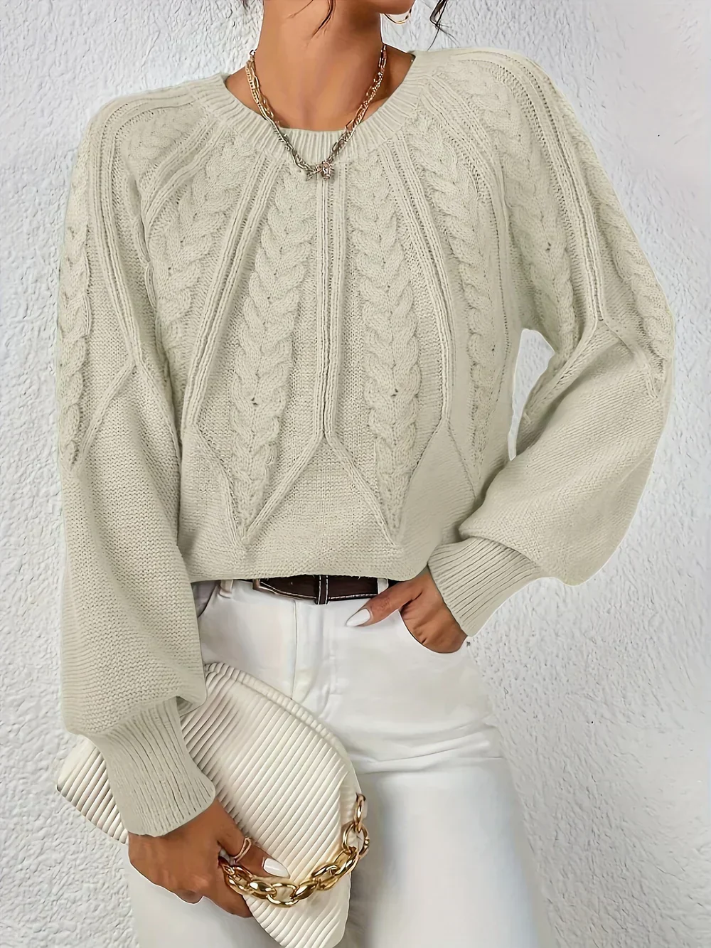 Willow™ | Modern Knitted Sweater - Image 3